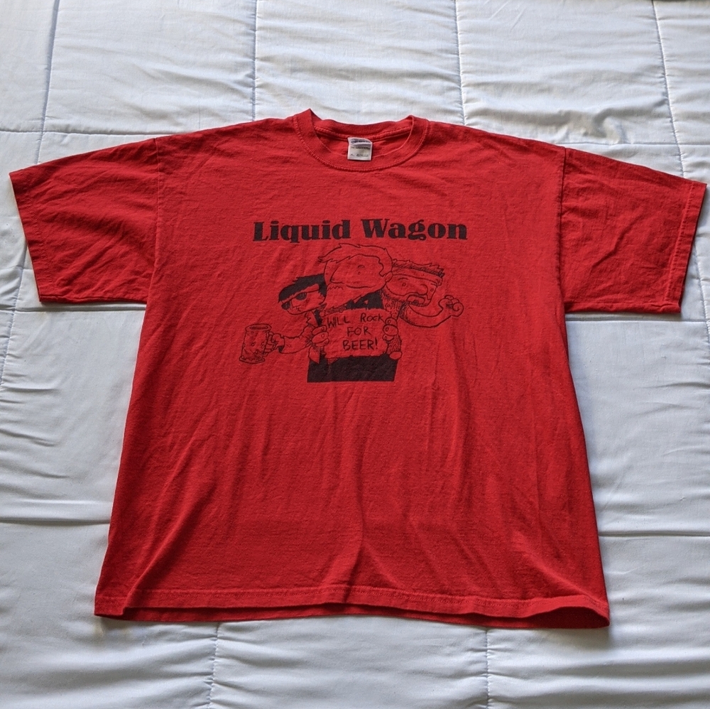 Liquid Wagon Band Tee